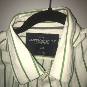 American eagle casual button up